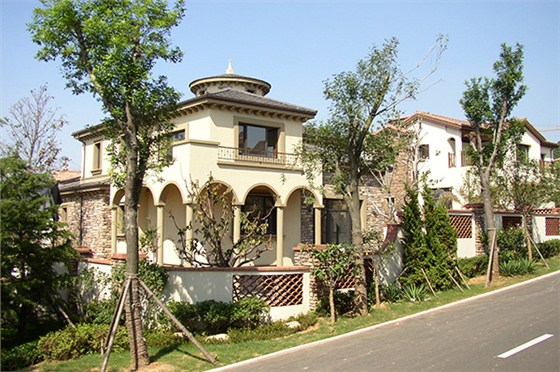 香溪庭院別墅中央空調系統工程 香溪庭院別墅中央空調系統工程