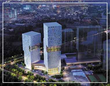 青島大型地源熱泵中央空調系統，大榮置業項目