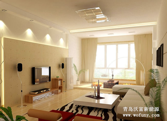 空氣能中央空調，地源熱泵中央空調，沃富新能源