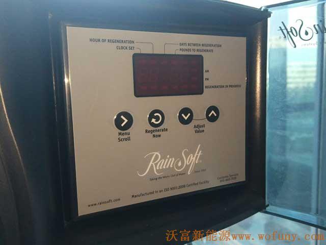 美國進口潤索rainsoft中央凈水器細節參數儀表展示