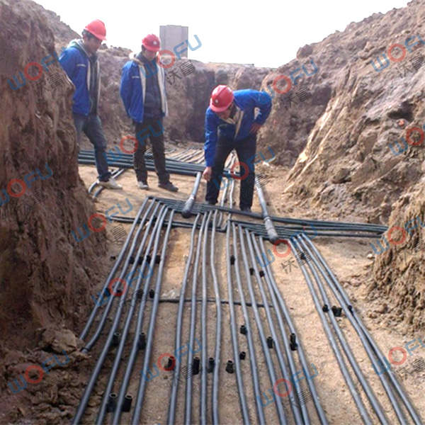 沃富地源熱泵中央空調(diào)地埋管