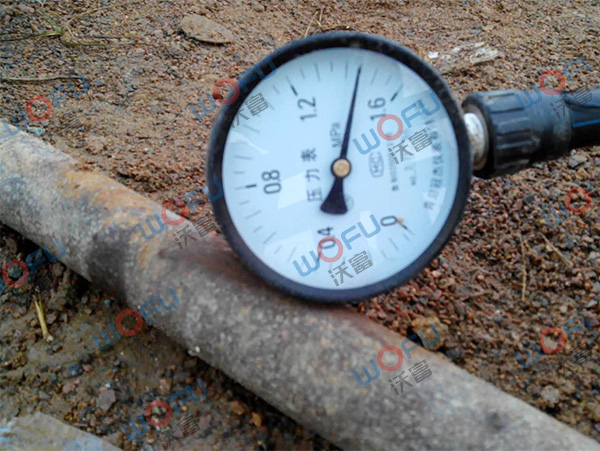 地源熱泵中央空調壓力測試